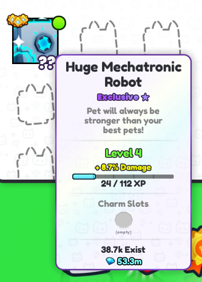 Huge Mechatronic Robot Giveaway (Pet Simulator 99)    

To Enter:   
- Follow <a href="/NingThunder/">ThunderNing</a>
- Like &amp; Repost   
- Comment your username      

🎉 A Winner will be announced in 3 days!
#PetSimulator99 #PetSim99 #Giveaway #ROBLOX #PS99 ⁠ ⁠#petsimulator #petsimulator99giveaways