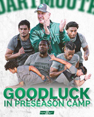 Thank you for the love <a href="/DartmouthFTBL/">Dartmouth Football</a>