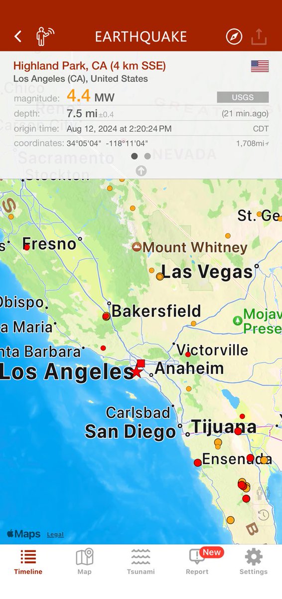 AngelusBlue's tweet image. 21 min.ago #earthquake 4.4 has hit Los Angeles (CA), United States, 7.5mi, 2:20 PM CDT (USGS ) earthquake.app/m/?e_id=usgs.c… …1st of 2!!