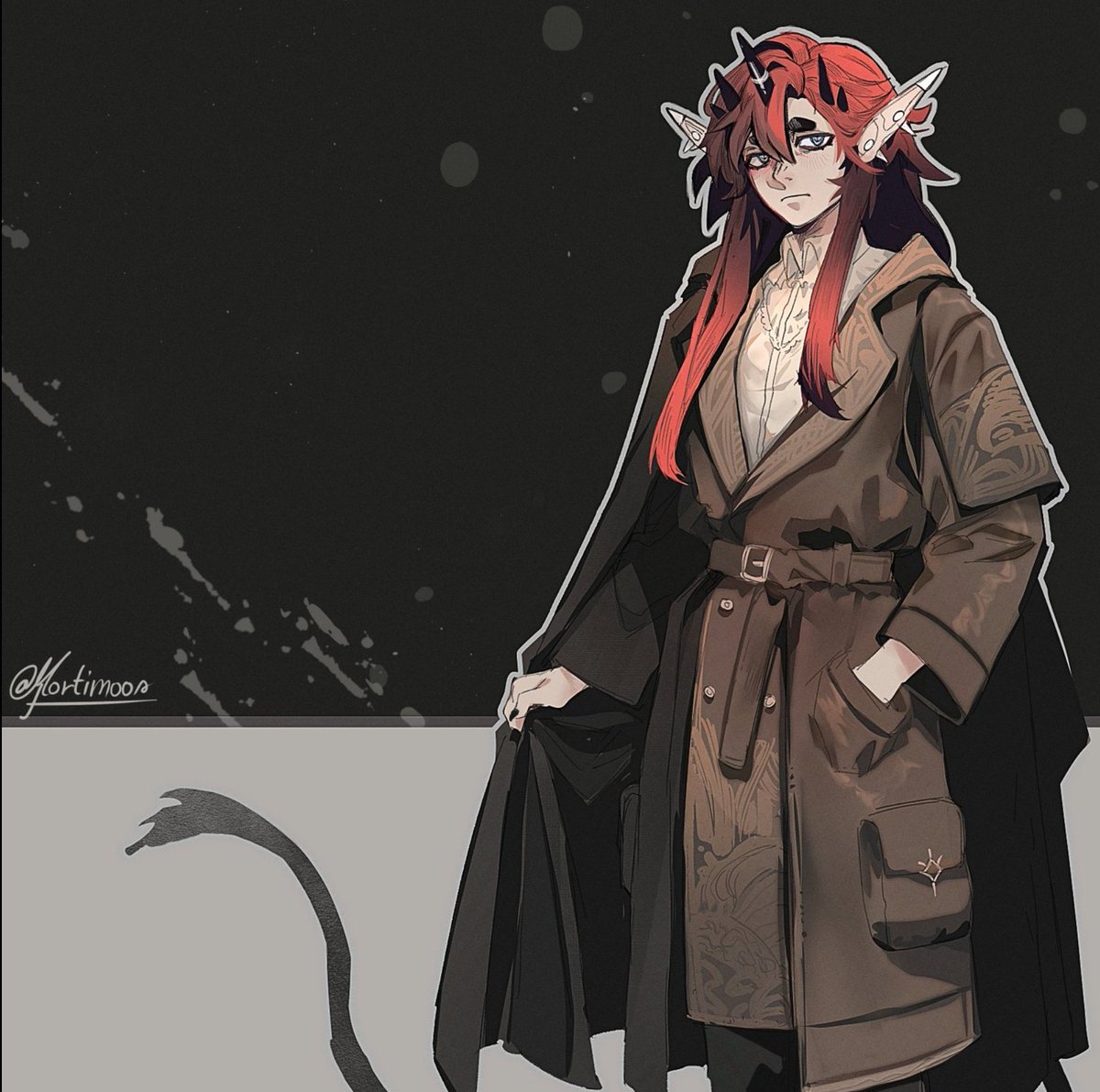 Mortimer | OC artist | VGen tweet media