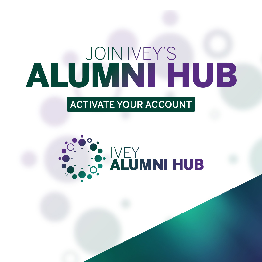 Attention Ivey Alumni! 🎓 Check out the new Alumni Communities on the Alumni Hub, where you can connect with like-minded grads and grow your network. Plus, log in by September 13 for a chance to win an Ivey prize package! 🎉

Register today: ivey.uwo.ca/alumni/your-iv… 

#IveyAlumni