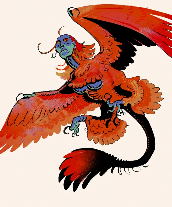 mesozoic harpy