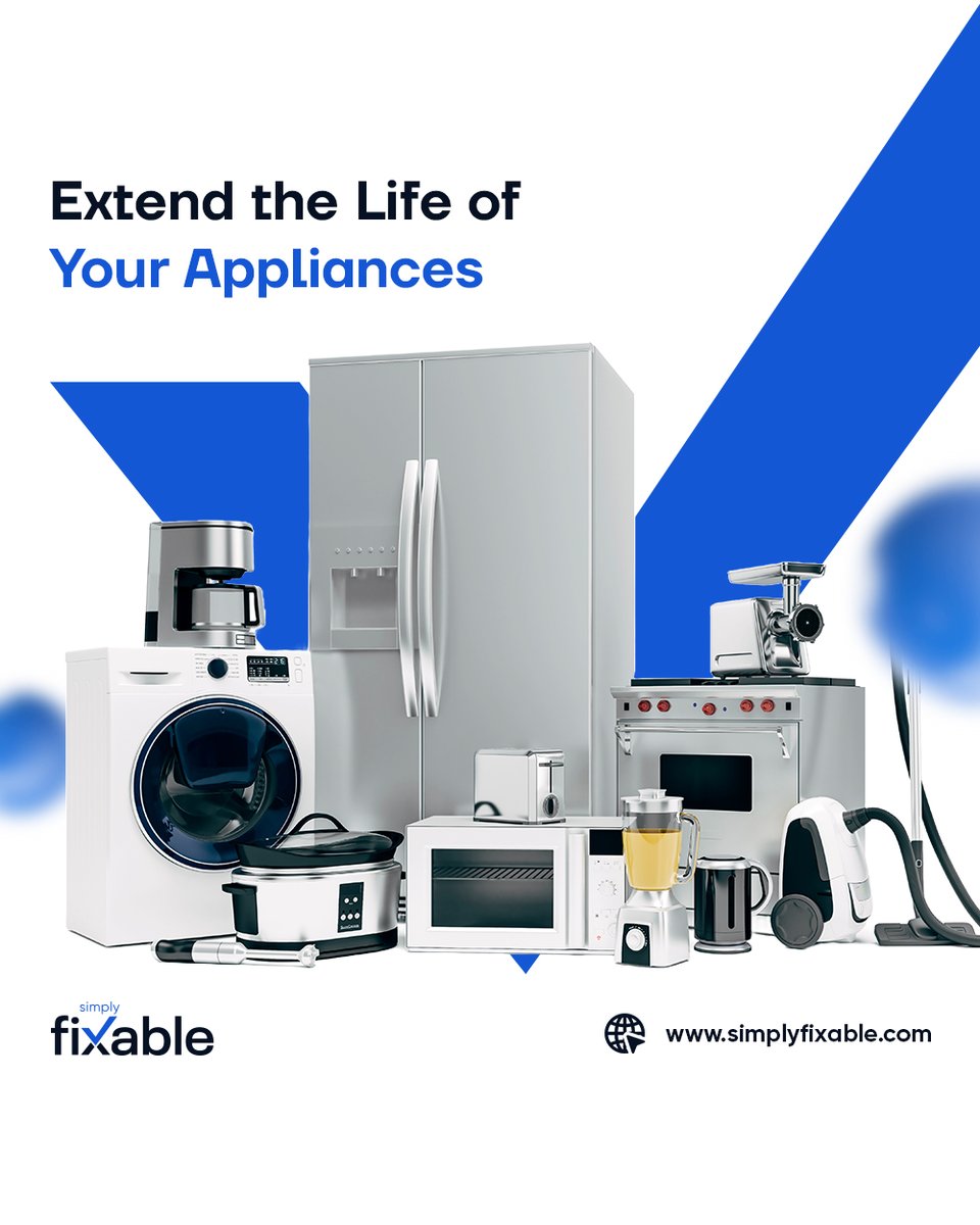 Simply_Fixable's tweet image. Regular maintenance can prevent costly repairs. Clean your refrigerator coils, avoid overloading your washer, and ensure your dryer vent is clear. Need more tips? Visit Simply Fixable’s blog!
_
#ApplianceMaintenance #SimplyFixable #HomeTips