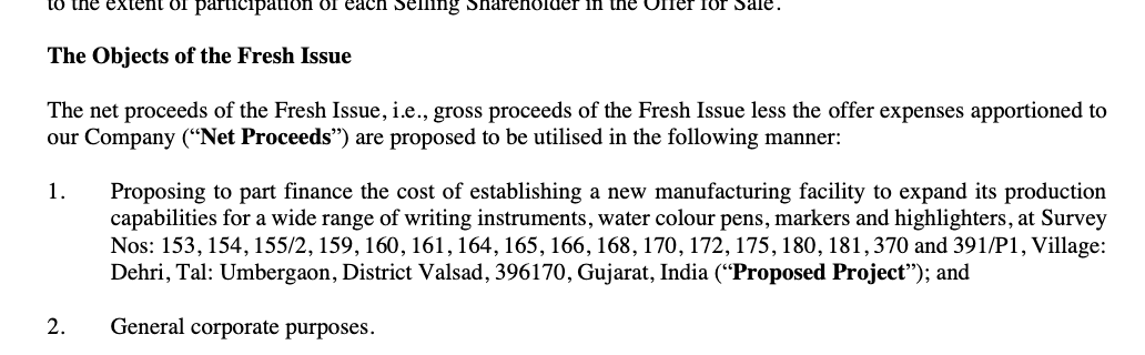 BeatTheStreet10's tweet photo. Are they trying to achieve First Cry's Valuations through this completely unrelated acquisition? #redflag #doms #corproategovernance

Till Dec-23 when company did IPO of 350 crore Plan was something else
