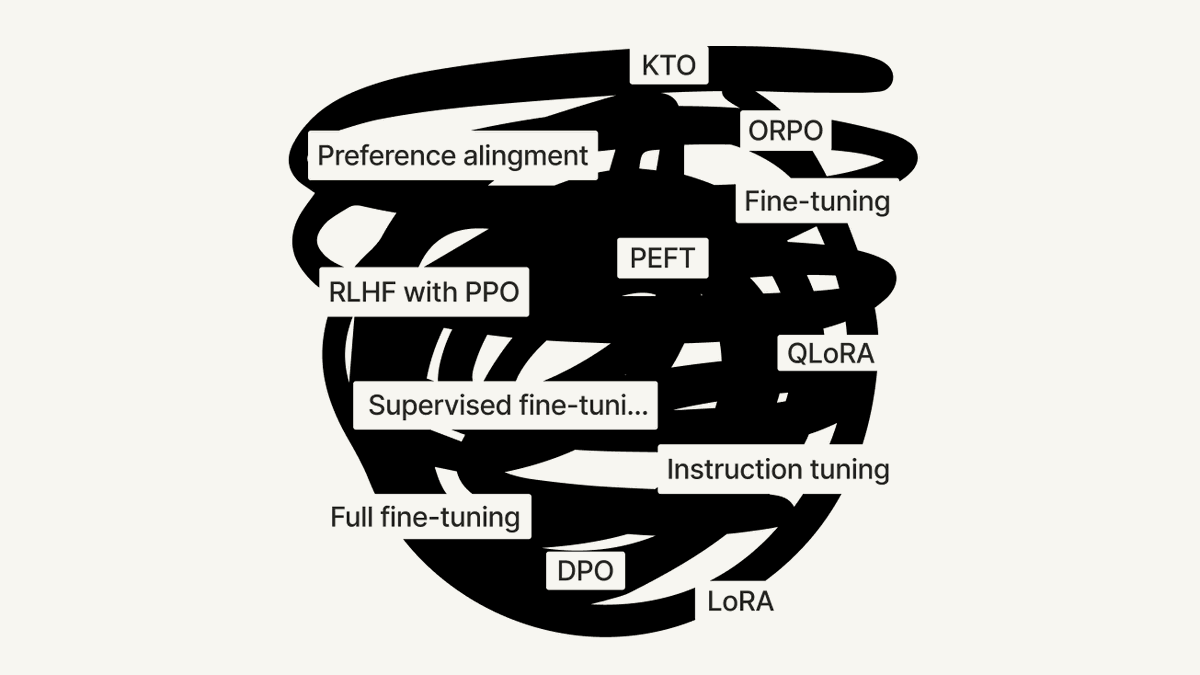 New to fine-tuning LLMs?
Confused by all the jargon?

Me, too.

So, I did a little deep dive into LLM fine-tuning.
Here’s what I understood: