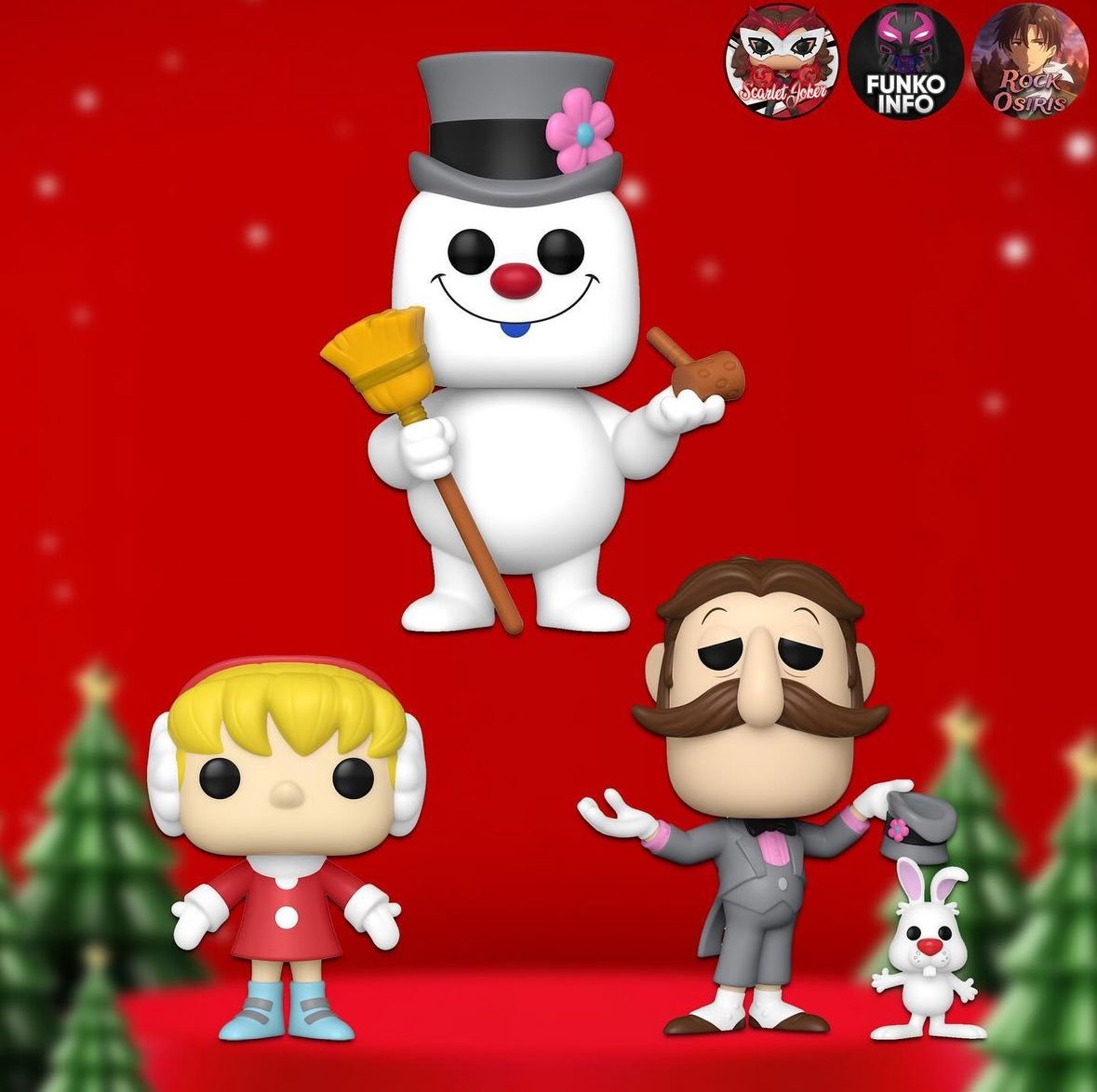 FunkoPOPsNews's tweet image. First look! Frosty the Snowman Funko POPs! Going live at the links below .. this week! Thanks @funkoinfo_ ~
EE ~ fnkpp.com/EE
Amzn ~ fnkpp.com/Am814
#Ad #FrostyTheSnowman #FPN #FunkoPOPNews #Funko #POP #POPVinyl #FunkoPOP #FunkoSoda