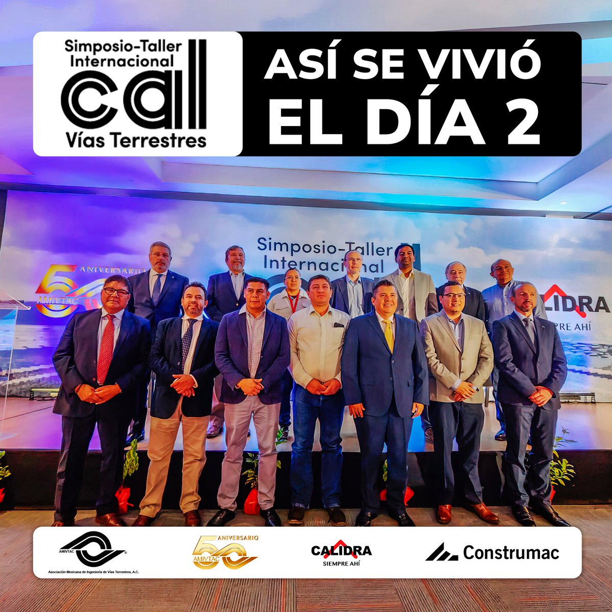 AMIVTACmx's tweet photo. Así se vivió el segundo día del Simposio-Taller Internacional Cal Vías Terrestres #CalVT24
¡Gracias a todos los participantes por su entusiasmo y dedicación!
#AMIVTAC #InfraestructuraSostenible #Ingenieriavial #IngenieríaCivil #VíasTerrestres #Desarrollosostenible https://t.co/YjZO8v2DSV