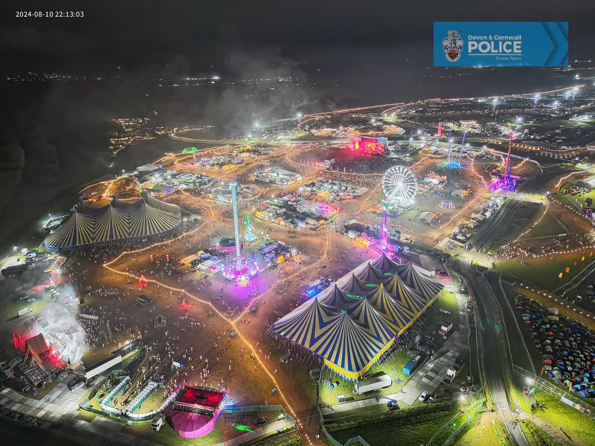 Devon & Cornwall and Dorset Police Drone Team (@policedrones) on Twitter photo Anyone missing <a href="/boardmasters/">Boardmasters</a> yet?
We were there all week providing an #EyeInTheSky to assist the policing of the festival. Thanks to the team in Air Traffic Control <a href="/Newquay_Airport/">Cornwall Airport NQY</a> for being so accommodating with their airspace!
We’ll share a few more pics in the coming days. Anyone missing <a href="/boardmasters/">Boardmasters</a> yet?
We were there all week providing an #EyeInTheSky to assist the policing of the festival. Thanks to the team in Air Traffic Control <a href="/Newquay_Airport/">Cornwall Airport NQY</a> for being so accommodating with their airspace!
We’ll share a few more pics in the coming days.