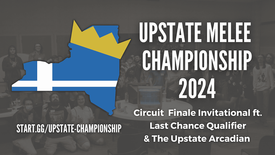 Brought to you by all your favorite TOs...

👑THE 2024 UPSTATE CHAMPIONSHIP 
Ft. Circuit Finale, Upstate Arcadian, &amp; LCQ

📅Saturday, September 21
🗺️Apex Entertainment in Syracuse's Destiny USA

Register via the link below 🧵⬇️⬇️⬇️
