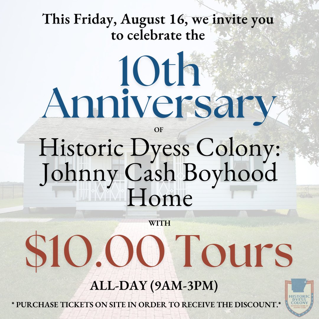 Dyess Colony: Johnny Cash Boyhood Home (@dyesscash) on Twitter photo 