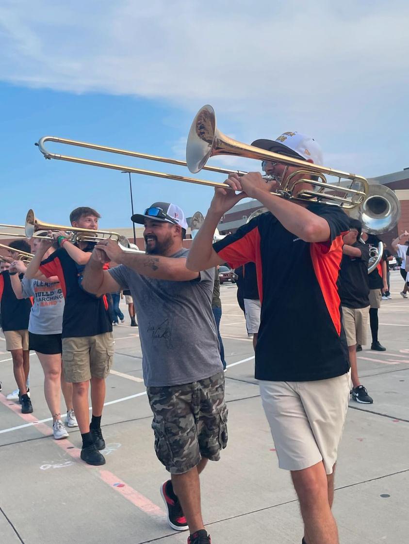 La Porte HS Band and Color Guard tweet media