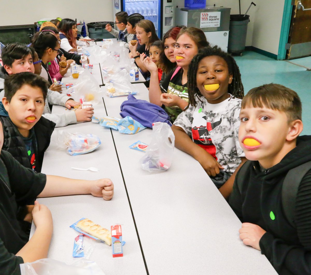 Orange you glad to be back? 🍊 We sure are! How was everyone's first day back to school?