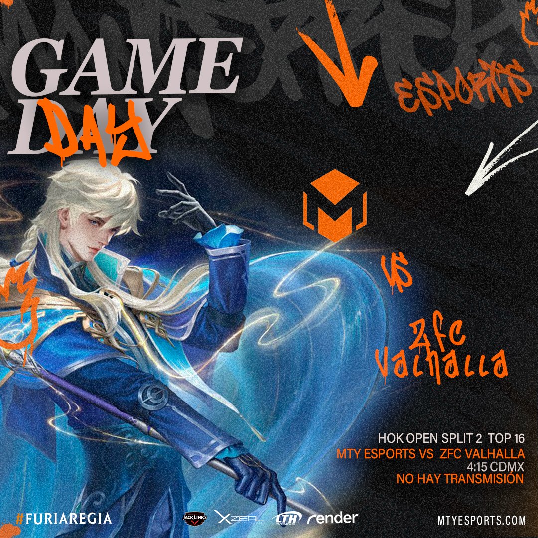 ¡Vamos por ese top 8 en <a href="/HOKLATAM/">Honor of Kings LATAM</a> ! 👊

No hay transmisión pero les estaremos informando cada detalle de las partidas 🧐

#FuriaRegia🔥 #MonterreyEsports