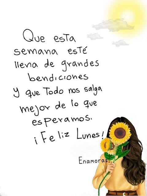 Excelente inicio de semana para tod@s 🤗☺️😘🙋🏻‍♀️🌻🫂😘😘