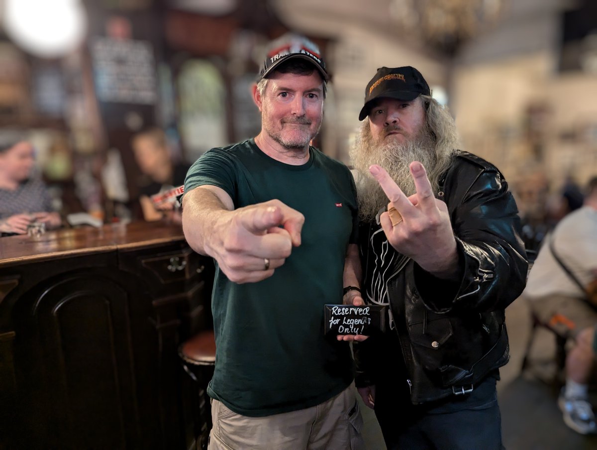 Kev McDead (@kevmcdead) on Twitter photo McDEAD heavyweight vinyl album back in stock - shipping from UK anywhere in three days 👁️🙏👁️
That's me on the left - my mate Jonty on the right saying get 2!
mcdead1.bandcamp.com/album/mcdead-1…
#vinylalbum #neopsych #rock #OutNow <a href="/ITHERETWEETER1/">theretweeter</a> <a href="/dorner_martina/">Martina Dörner</a> <a href="/Bandcamp/">bandcamp</a> <a href="/Only_rock_radio/">www.onlyrockradio.com</a> McDEAD heavyweight vinyl album back in stock - shipping from UK anywhere in three days 👁️🙏👁️
That's me on the left - my mate Jonty on the right saying get 2!
mcdead1.bandcamp.com/album/mcdead-1…
#vinylalbum #neopsych #rock #OutNow <a href="/ITHERETWEETER1/">theretweeter</a> <a href="/dorner_martina/">Martina Dörner</a> <a href="/Bandcamp/">bandcamp</a> <a href="/Only_rock_radio/">www.onlyrockradio.com</a>