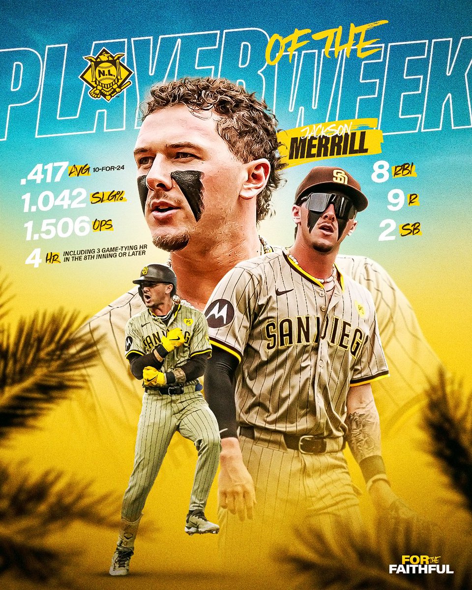 San Diego Padres (@padres) on Twitter photo The league has caught a case of #MerrillMadness 😤 The league has caught a case of #MerrillMadness 😤