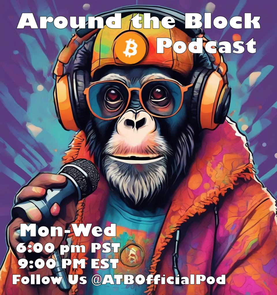 BitcoinBobShow's tweet image. Make sure to join the @ATBOfficialPod show LIVE today at 9 pm EST/6:00 pm PST. Come listen in as we discuss any and everything going on in the world today. See you there. @HeartaZakTV @cmor8889 @GemStateCrypto @EnterTheNeo