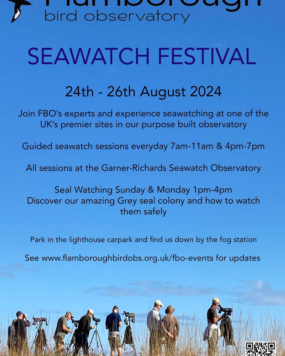 Less than 2 weeks to the Seawatch Festival, get your gull id sorted with our seawatchers.
No need to book for this free event just turn up between 7am-11am or 4pm-7pm for expert advice on seabirds