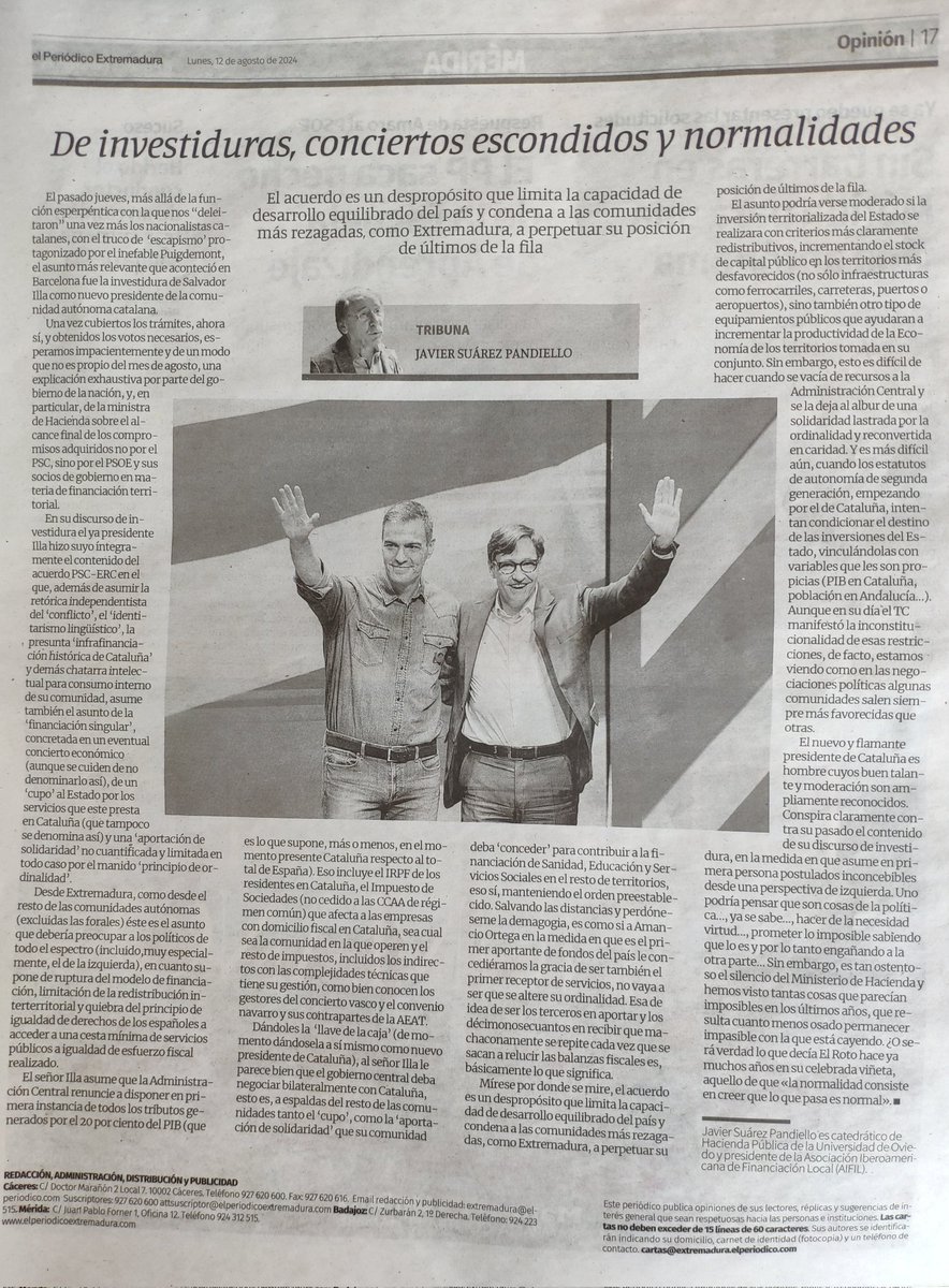 Insistiendo... Ahora desde <a href="/EPExtremadura/">El Periódico Extremadura</a>