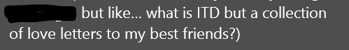Rowan_No's tweet photo. Going through prev draft notes and I really just took myself out at the knees with this one, thanks past Rowan. https://t.co/V4n9hXg1NX
