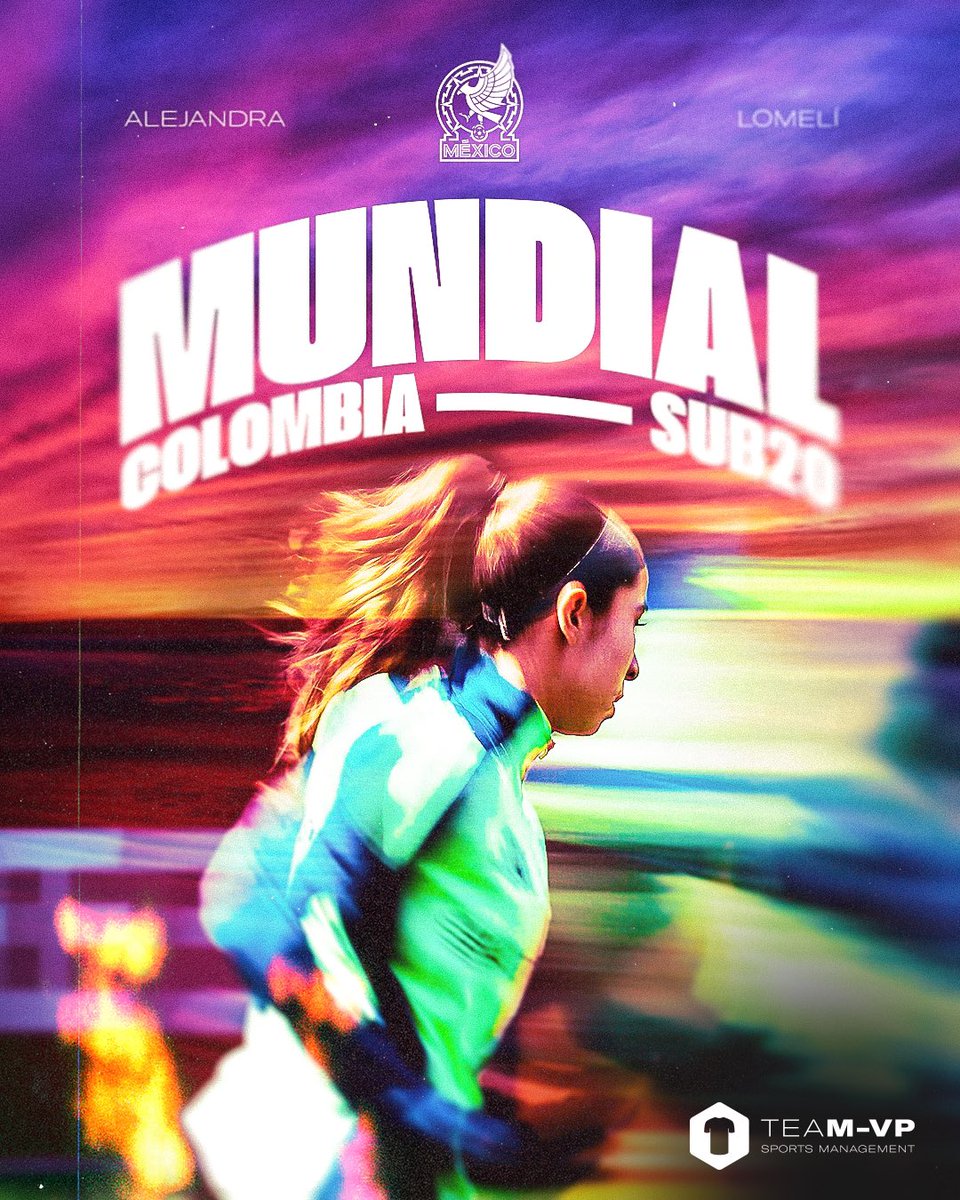 𝗧𝗲𝗽𝗮 𝗰𝗼𝗻𝘃𝗼𝗰𝗮𝗱𝗮 para representar a <a href="/Miseleccionfem/">Selección Nacional de México Femenil</a> en la Copa Mundial Femenina de Fútbol #Sub20 en Colombia. 🇲🇽 🇨🇴 

¡Muchas felicidades <a href="/alelomefra_/">Alejandra Lomelí</a> ! 💥