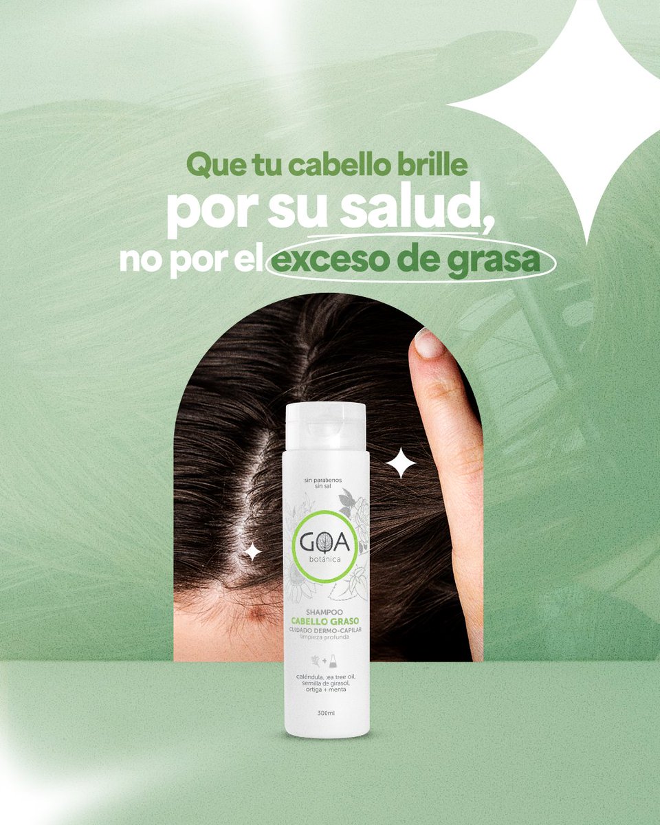 GoaBotanica's tweet photo. Si tu cabello brilla más de lo que debería necesitas usar nuestro Shampoo cabello graso.

✳️ Aprovecha el descuento y cómpralo desde https://t.co/CW8rxPG8R4

#GoaBotánica #Shampoo #CabelloSano  #CabelloGraso #CabelloSaludable #Hair https://t.co/r7TZ5RhzM3