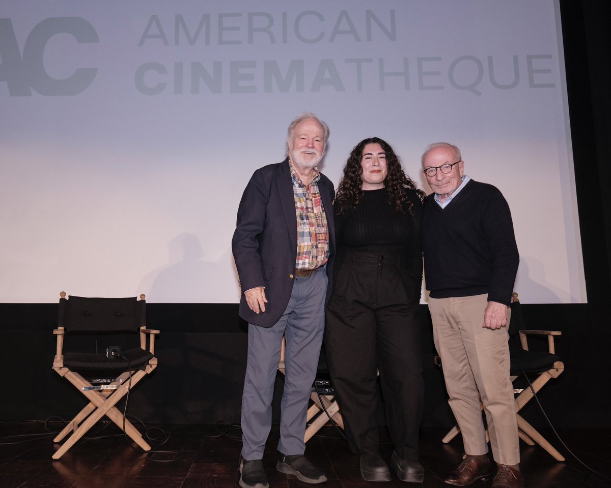 Filmmakers Tony Ganz &amp; Rhody Streeter at last month’s AMERICA: EVERYTHING YOU’VE EVER DREAMED OF (2024) screening + Q&amp;A at LF3 💛🎥

It was so wonderful watching new restorations of their eccentric documentary shorts – never before screened as a collection!