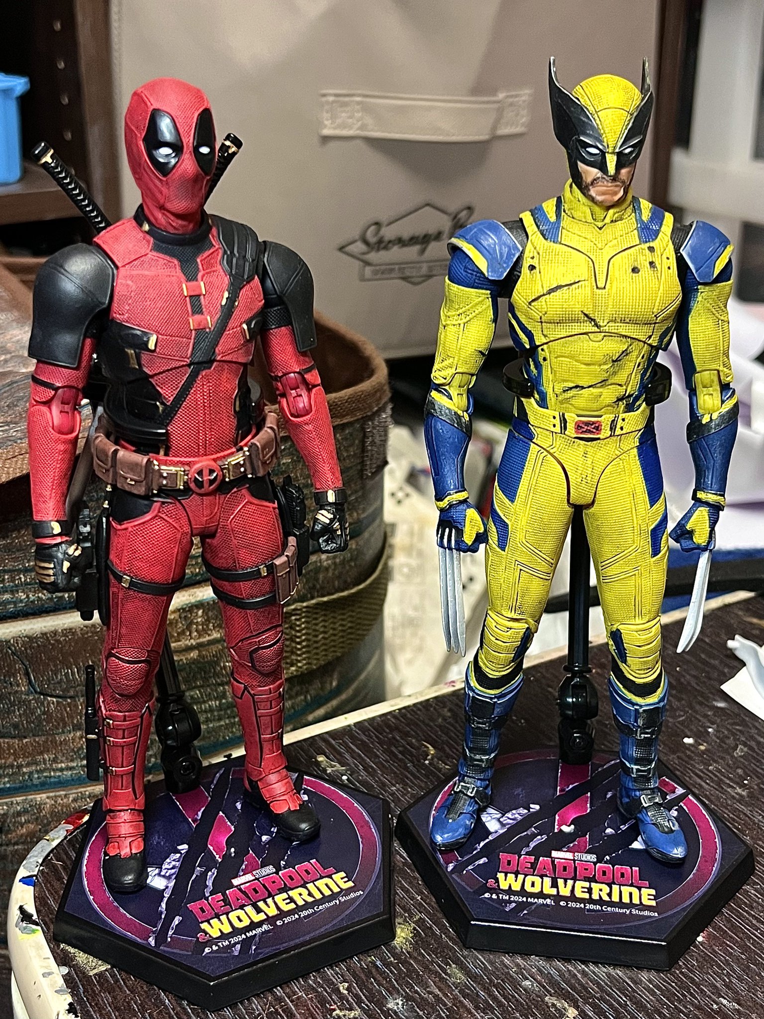 日本未発売 デッドプール＆ウルヴァリン 2024 デッドプール & ウルヴァリン 1/10 アクションフィギュア