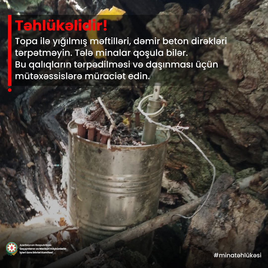 #MinaTəhlükəsi #LandmineSafety