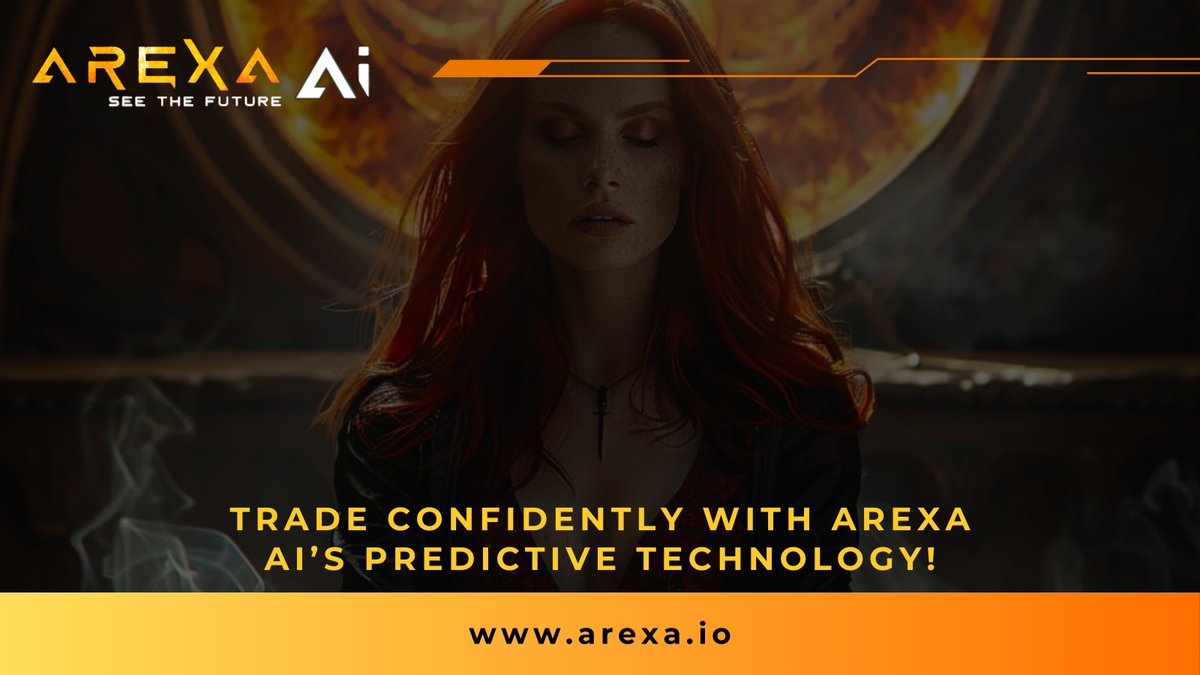 arexa_future's tweet photo. 🚀 Boost your trading confidence with Arexa AI's predictive technology! 🔍

With our advanced AI tools, you can trade smarter and more effectively, knowing that your decisions are backed by powerful, predictive insights. 

Start your journey with Arexa AI.🔥Join our ICO in August and get a 10% bonus on your token purchases.

🌐 Visit https://t.co/In5yNdxXhI for more details.         

🫱https://t.co/YvMQSO0zZu for Telegram

#CryptoTrading #AI #Blockchain #Innovation #DigitalAssets #FinancialFreedom #TradingTechnology #ArexaAI $RXAI #ICO
