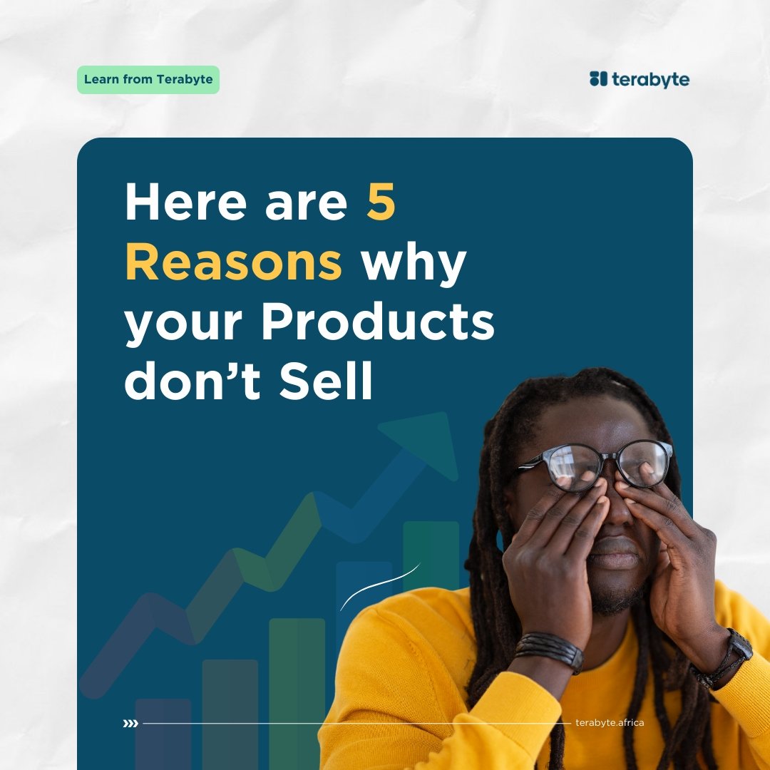 jointerabyte's tweet photo. Hey besties,

We've curated these 5 possible reasons why your products are currently not selling. Identifying the problems makes it easy to know what to fix and how to fix it. https://t.co/QpqVzJtAT4