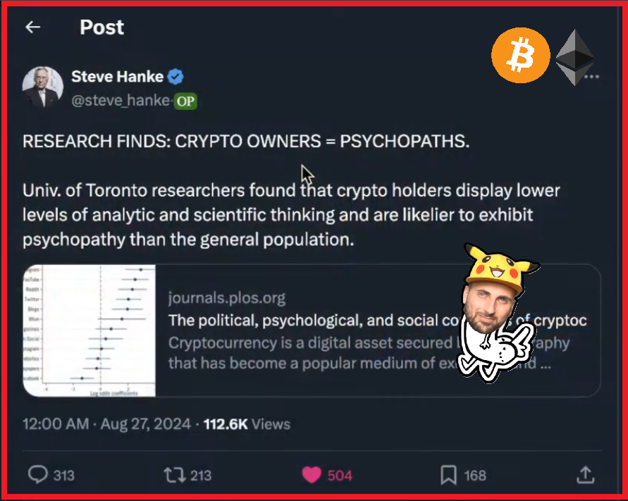 yourfriendSOMMI's tweet photo. ❤💛💚💙

Results are in:

We are all psychopathic retards.

😇 https://t.co/Beyz6yBT8n