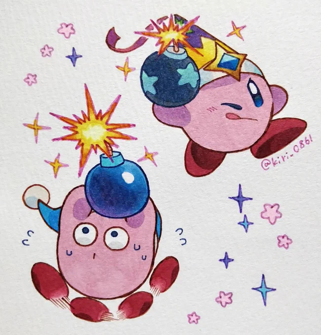 旧ボムと新ボム#星のカービィ 