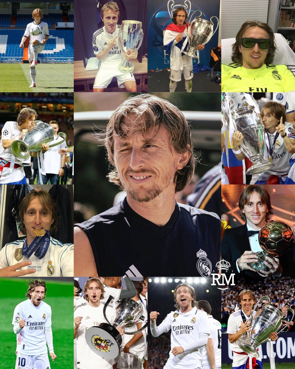 Se cumplen 1️⃣2️⃣ años del fichaje de Luka Modric por el Real Madrid.

Gracias por tanto <a href="/lukamodric10/">Luka Modrić</a> 🤍