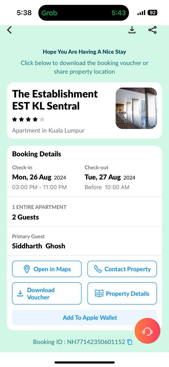 access_sid's tweet photo. < 1/3  > @makemytrip You really lived  upto your brand name and MADE MY TRIP hell. And all this for being a MMT BLACK #PLATINUM member. This is regards to my yesterday’s booking in Kl at THE ESTABLISHMENT ( EST ) KL sentral . I booked this service appartment for 1 night https://t.co/16zc0SXjjN