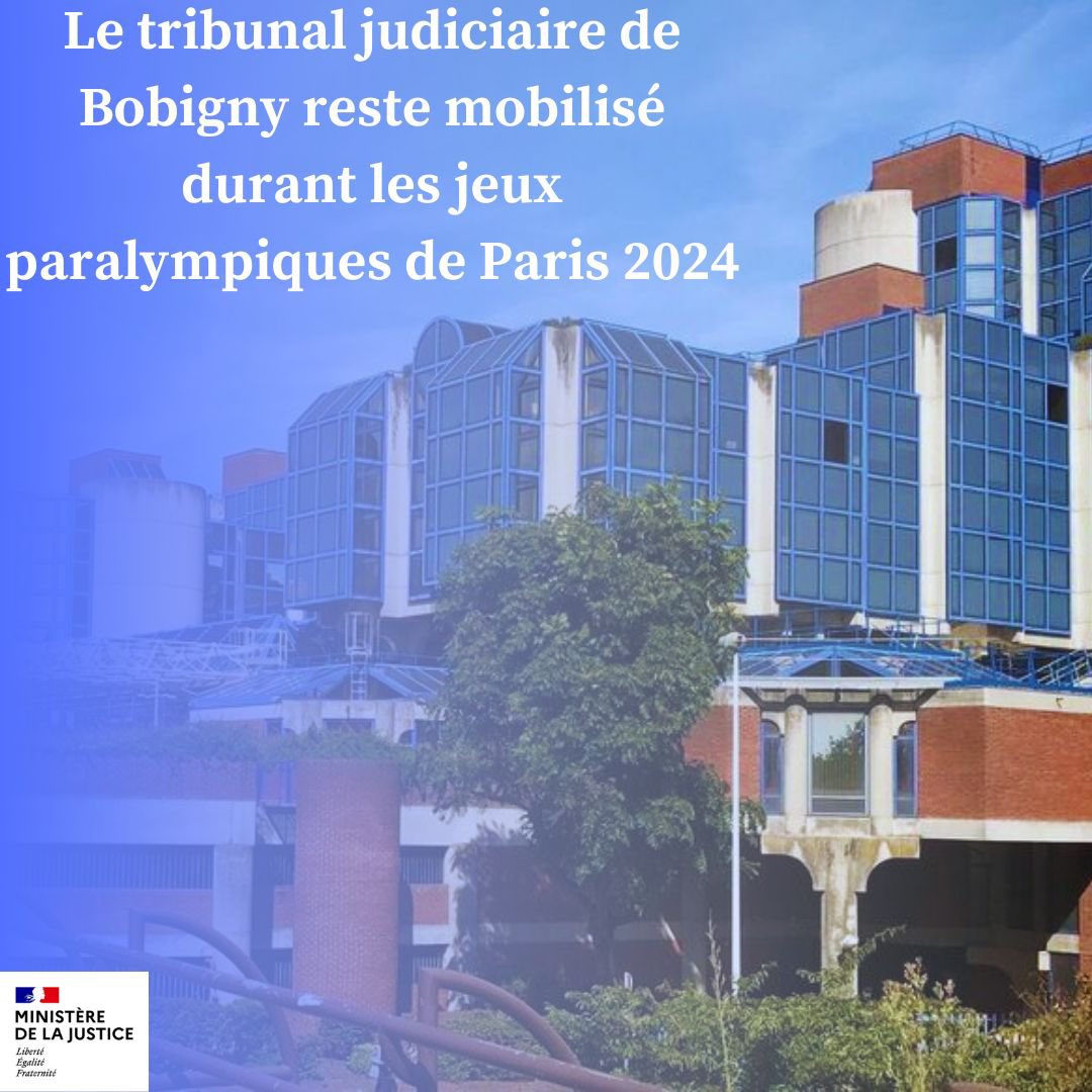 Procureur93's tweet image. Jeux Paralympiques de #Paris2024 : le Tribunal judiciaire de #Bobigny reste mobilisé. Dès aujourd’hui, le procureur veillera au bon déroulement du parcours de la #flamme paralympique en #seinesaintdenis en étroite collaboration avec les autres services de l&apos;État - 1/4