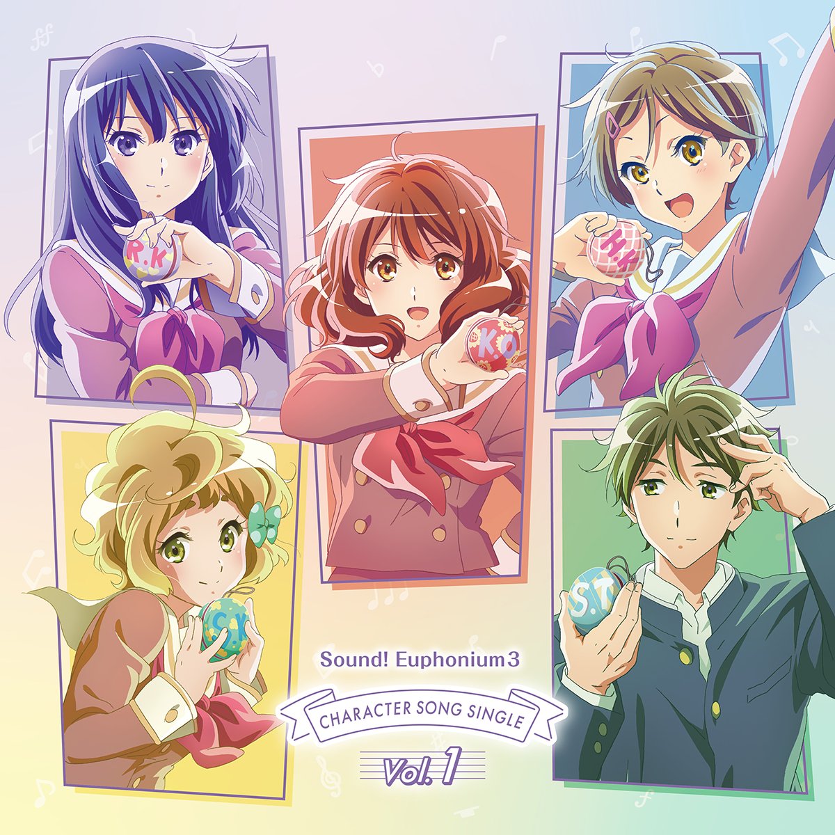 ◤キャラソンVol.1 本日発売🎺◢ 💿キャラクターソングシングル Vol.1