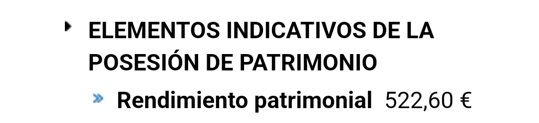 El Ministerio deniega Beca a mí hija por un rendimiento mobiliario de 522€, dice que representa más del 30% del umbral de patrimonio en #Renta2023, #Peroestamoslocos para que un gobierno? #Progresista <a href="/CCOOMadrid/">CCOO de Madrid</a> <a href="/PSOE/">PSOE</a> <a href="/sumar/">Sumar</a> <a href="/desdelamoncloa/">La Moncloa</a> <a href="/PODEMOS/">Podemos</a>