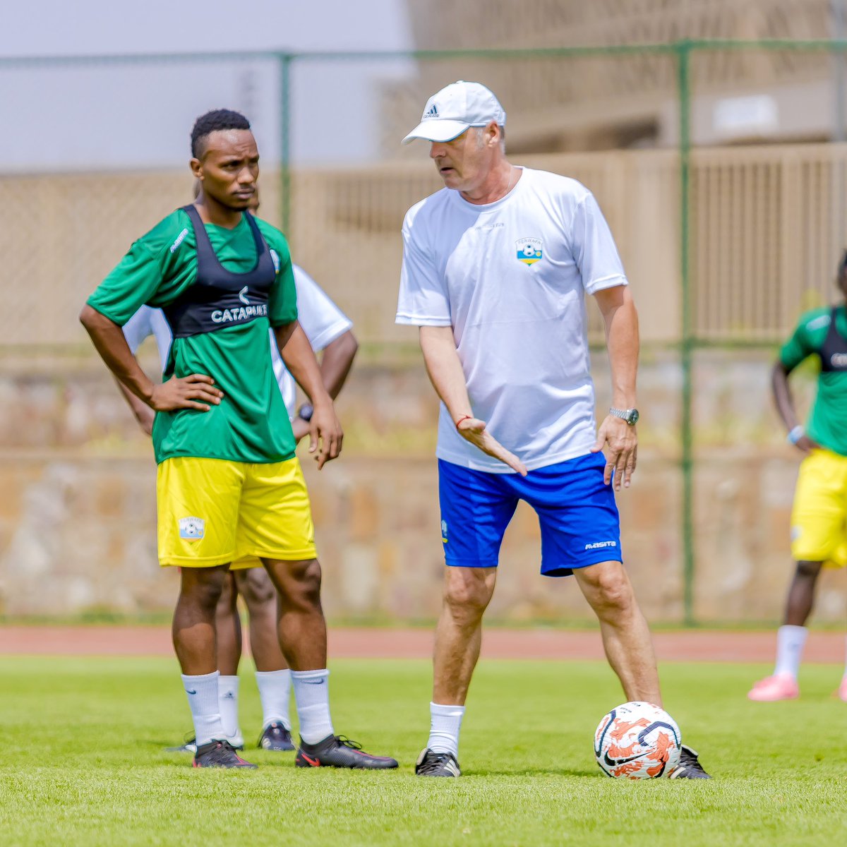 FERWAFA's tweet photo. Amaraso mashya mu #Mavubi
Imbaraga nshya
#Amavubi
#2025AFCONqualifiers
๐ท๐ผ๐ท๐ผ๐ท๐ผ๐ท๐ผ๐ท๐ผ๐ท๐ผ๐ท๐ผ๐ท๐ผ๐ท๐ผ https://t.co/y8p68Znb8w