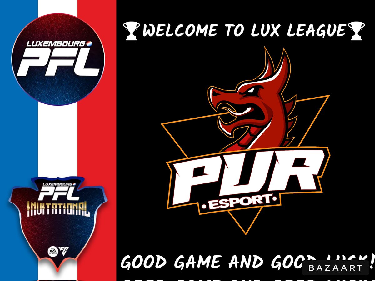 🇱🇺 Welcome to PFL Luxembourg ! 🇱🇺

#9#

L'organisation PFL Luxembourg est heureux d'accueillir pour la LUX League  l'équipe <a href="/PuRFIFARavenFR/">PuR Esport I FIFA</a>.

Nous leur souhaitons la bienvenue, et espérons pour eux qu'ils aillent le plus loin possible. 

🇱🇺🇱🇺🇱🇺🇱🇺🇱🇺🇱🇺🇱🇺🇱🇺🇱🇺🇱🇺🇱🇺🇱🇺🇱🇺