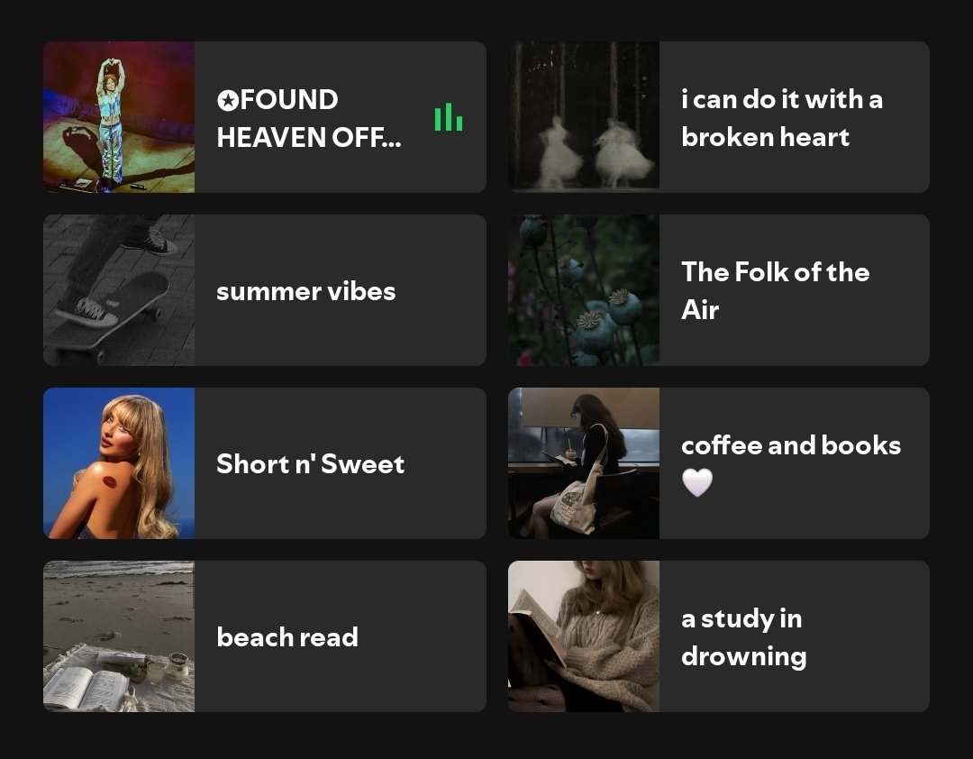 mines split between summer vibes and reading vibes 😭