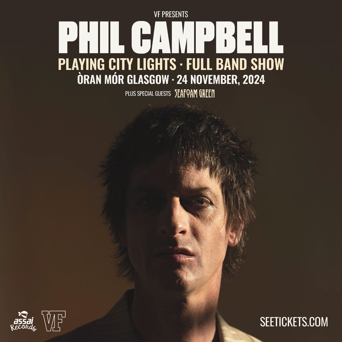 VF Presents (@vfpresents) on Twitter photo ⚠️ We’re down to the last 40 tickets for former <a href="/TTM_Tweets/">The Temperance Movement</a> main man Phil Campbell at Glasgow’s <a href="/OranMorGlasgow/">Òran Mór</a> on Sunday 24th November. Tickets Via <a href="/seetickets/">See Tickets</a> <a href="/ticketsscotland/">Tickets Scotland</a> & Oran Mor Box Office! ⚠️ We’re down to the last 40 tickets for former <a href="/TTM_Tweets/">The Temperance Movement</a> main man Phil Campbell at Glasgow’s <a href="/OranMorGlasgow/">Òran Mór</a> on Sunday 24th November. Tickets Via <a href="/seetickets/">See Tickets</a> <a href="/ticketsscotland/">Tickets Scotland</a> & Oran Mor Box Office!