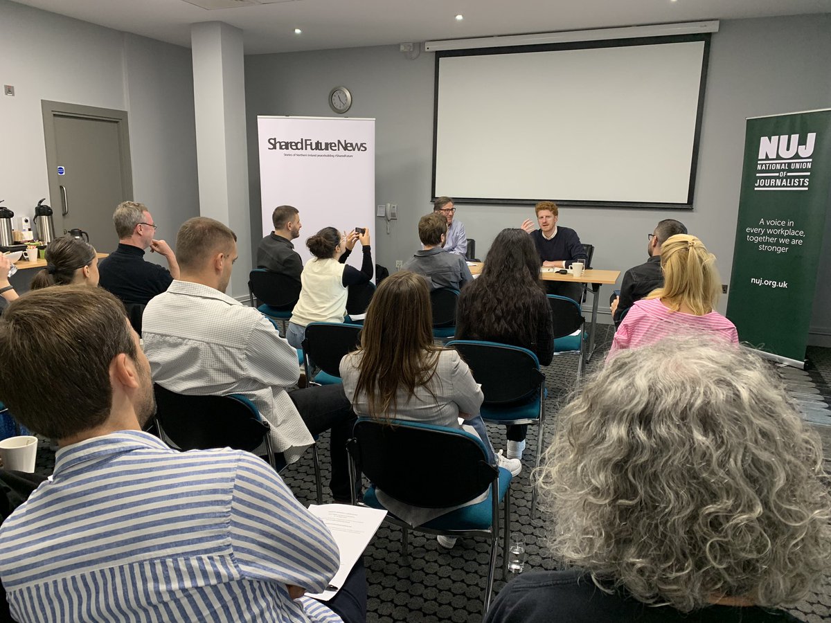 How <a href="/niassembly/">Northern Ireland Assembly</a>  has changed! Great to get the perspective of an #MLA on our #belfast trip- with <a href="/MatthewOToole2/">Matthew O'Toole</a> <a href="/SDLPlive/">The SDLP</a> &amp; hear about the formation of an #Opposition  

<a href="/SharedFuture/">Shared Future News</a> <a href="/NUJofficial/">NUJ</a> <a href="/AGK_AJK/">AGK</a> 
<a href="/PeaceJourn/">Steven Youngblood</a> 
#peacejournalism