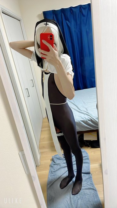 二日目はぴっちりシスター 意外とこの服着やすいかも #男の娘と繋がりたい #女装男子は自撮りを上げろ #女装 https://t.co/soUE7K1rsM<a href="/tag/%E7%94%B7%E3%81%AE%E5%A8%98%E3%81%A8%E7%B9%8B%E3%81%8C%E3%82%8A%E3%81%9F%E3%81%84"class="tags">#男の娘と繋がりたい</a><a href="/tag/%E5%A5%B3%E8%A3%85%E7%94%B7%E5%AD%90%E3%81%AF%E8%87%AA%E6%92%AE%E3%82%8A%E3%82%92%E4%B8%8A%E3%81%92%E3%82%8D"class="tags">#女装男子は自撮りを上げろ</a><a href="/tag/%E5%A5%B3%E8%A3%85"class="tags"><span>#女装</span></a>