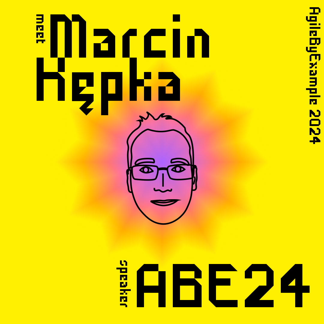 agilebyexample's tweet image. 🔧 Join Marcin Kępka at #ABE24 to discover how Agile leaders can guide teams toward technical excellence. Don’t miss his talk, "Agile Leadership and Technical Mastery: A Harmonious Alliance." #AgileLeadership #TechnicalExcellence #SoftwareCraftsmanship #AgileTeams