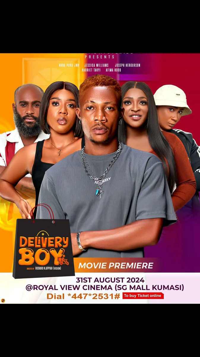 AsareReagan1's tweet photo. @KUMASIMAN TV 🇳🇬 🇬🇭:DELIVERY BOY MOVIE WILL BE PREMIER ON 31ST AUGUST @SG Mall kumasi lets come in numbers
#Directed by VISION 🔥🔥❤️❤️ https://t.co/F8GnXRpSad