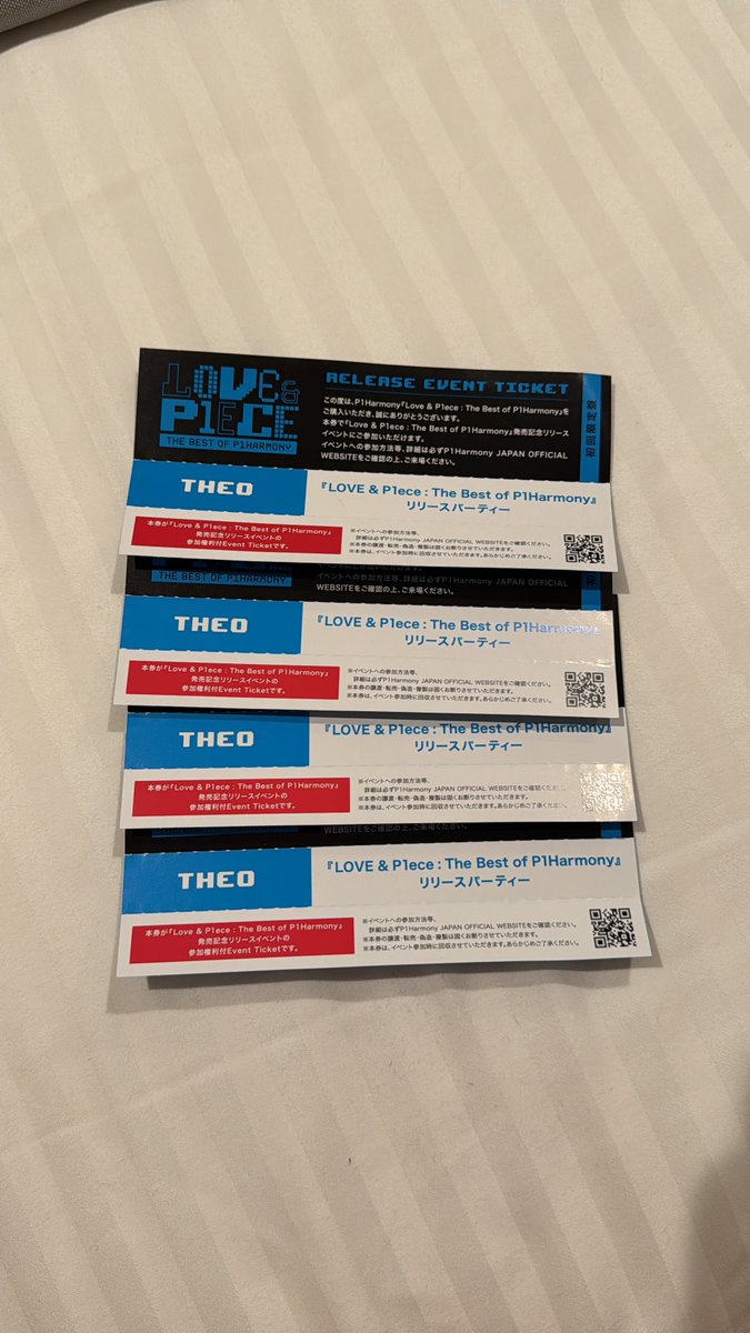 DoubleBB_king's tweet photo. P1Harmony Zepp ピーワン リリイベ　ツーショ

譲: テオ

求: 買取 ¥9000 価格は1です
またグループ撮影/サイン会 n:1 

全日程現地にて交換できますので、
お気軽にお声掛けください 🙇🏻‍♀️ https://t.co/D04qtkFdMR
