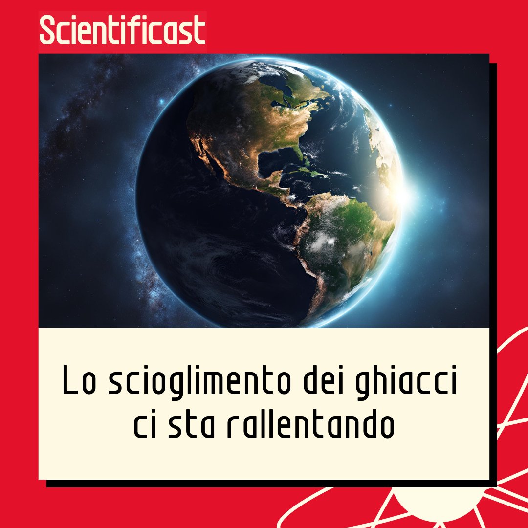 La fusione dei ghiacci rallenta la rotazione terrestre? 👉instagram.com/p/C8hi5Hitozl/…

📷 AI by Canva

#terra #rotazioneterrestre #tempo #secondoaggiuntivo #rallentamento #geologia #astronomia #curiositàscientifiche #scientificast #comunicazione #scienza #podcast #scienziati