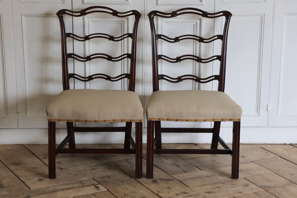 BrownriggUK's tweet photo. Set of 10, 19th Century English Mahogany Dining Chairs in the George III Taste

https://t.co/QuOUeBLEtX

#setofchairs #antiquediningchairs #mahoganydiningchair #mahoganyfurniture #antique #furniture https://t.co/I08cgaFZaD
