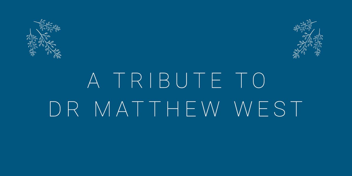 Join us for a special event celebrating the life and achievements of Dr Matthew West, with a keynote and panel discussion in memory of our colleague and friend.

🗓️4.30pm, Wednesday 11 September, Digital Catapult, London. 

RSVP by 2 September:
eventbrite.co.uk/e/a-tribute-to…